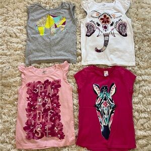 Girls Gymboree and Crazy 8 size 7-8 shirts in good condition!